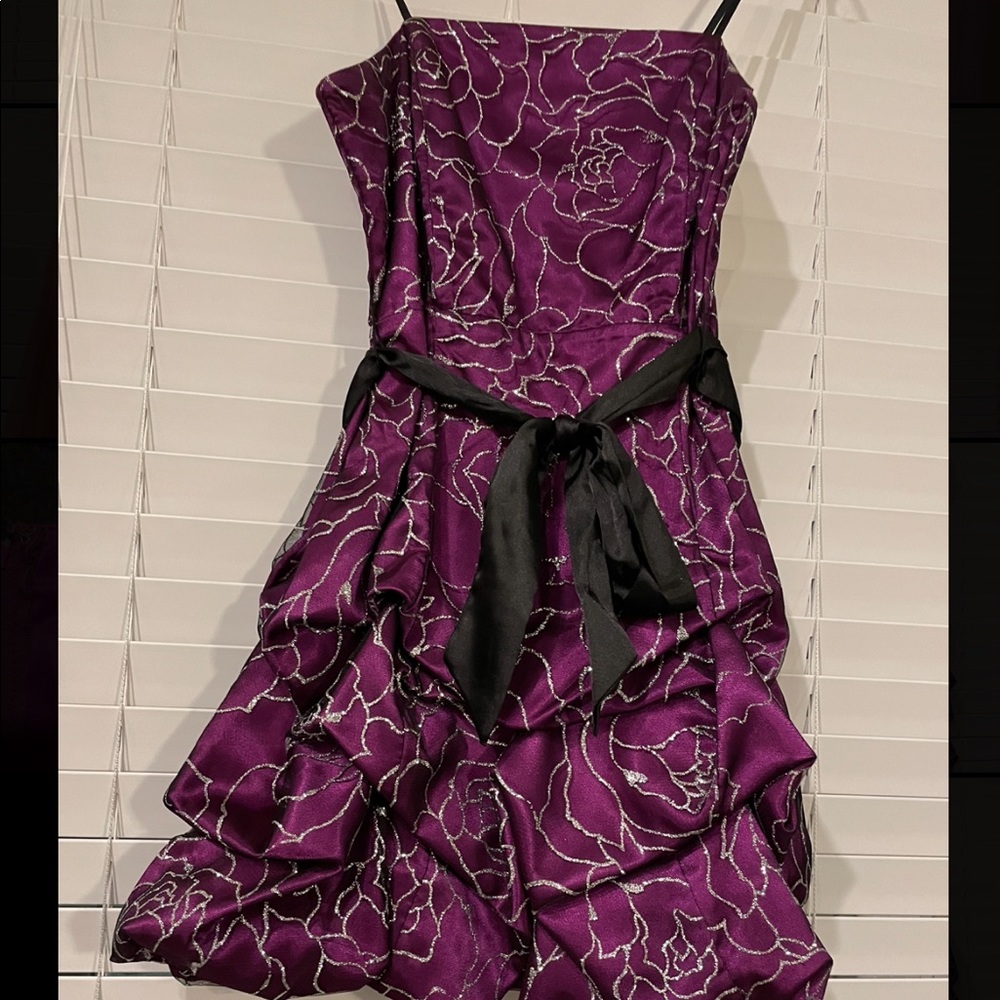 Large Purple Dress by Deb